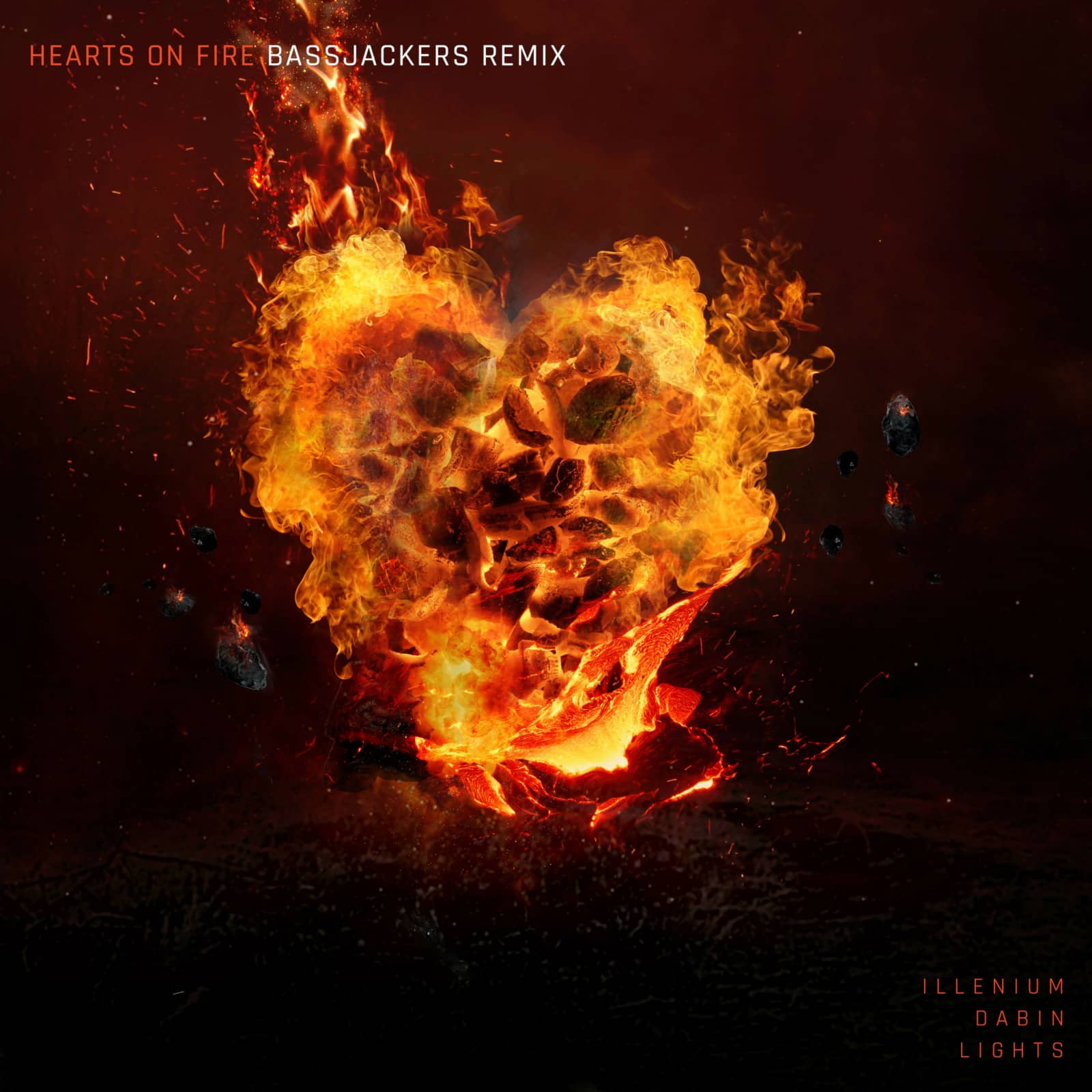Illenium, Dabin feat. LIGHTS — Hearts On Fire (Bassjackers Remix)