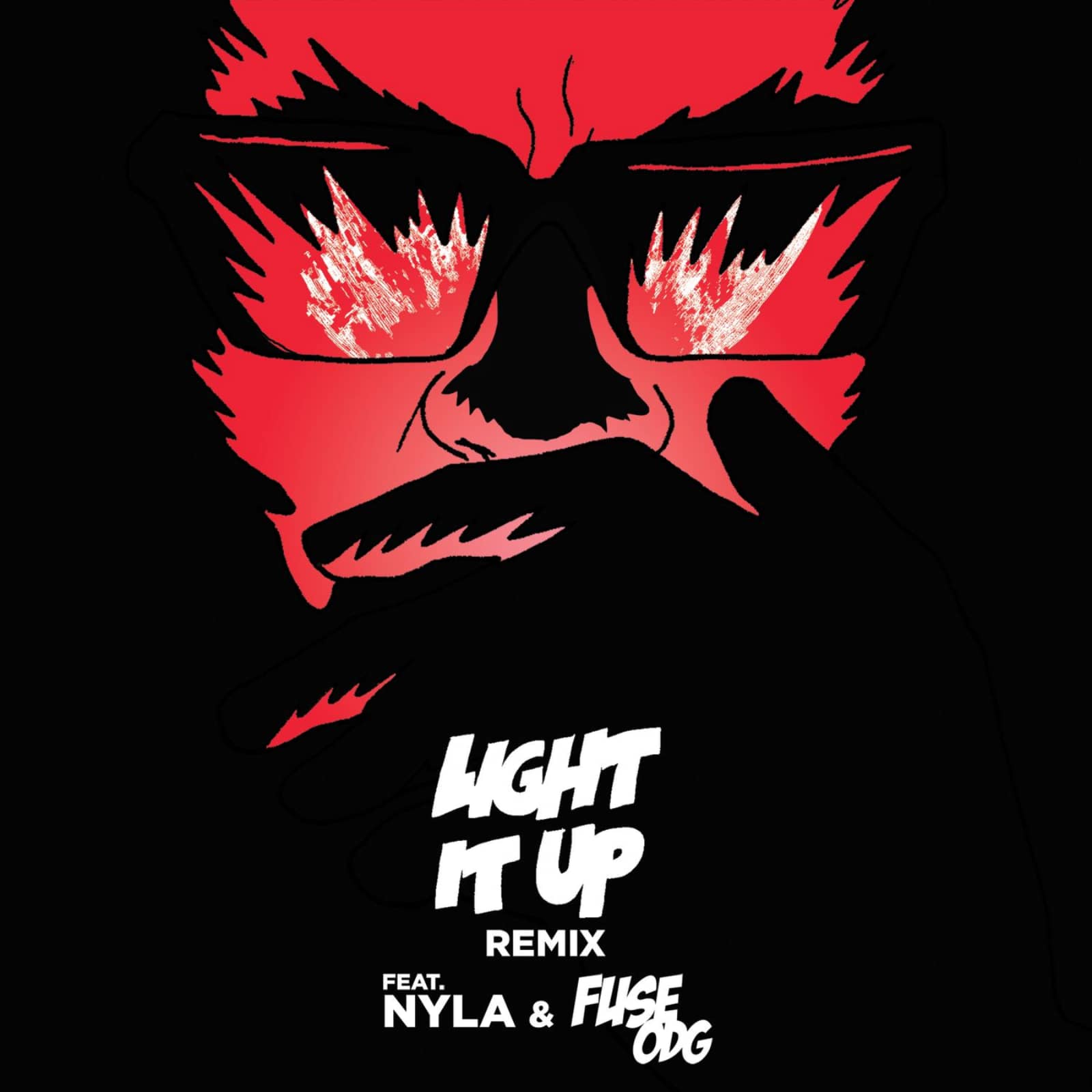 Major Lazer Feat. Nyla & Fuse ODG — Light It Up (Remix)
