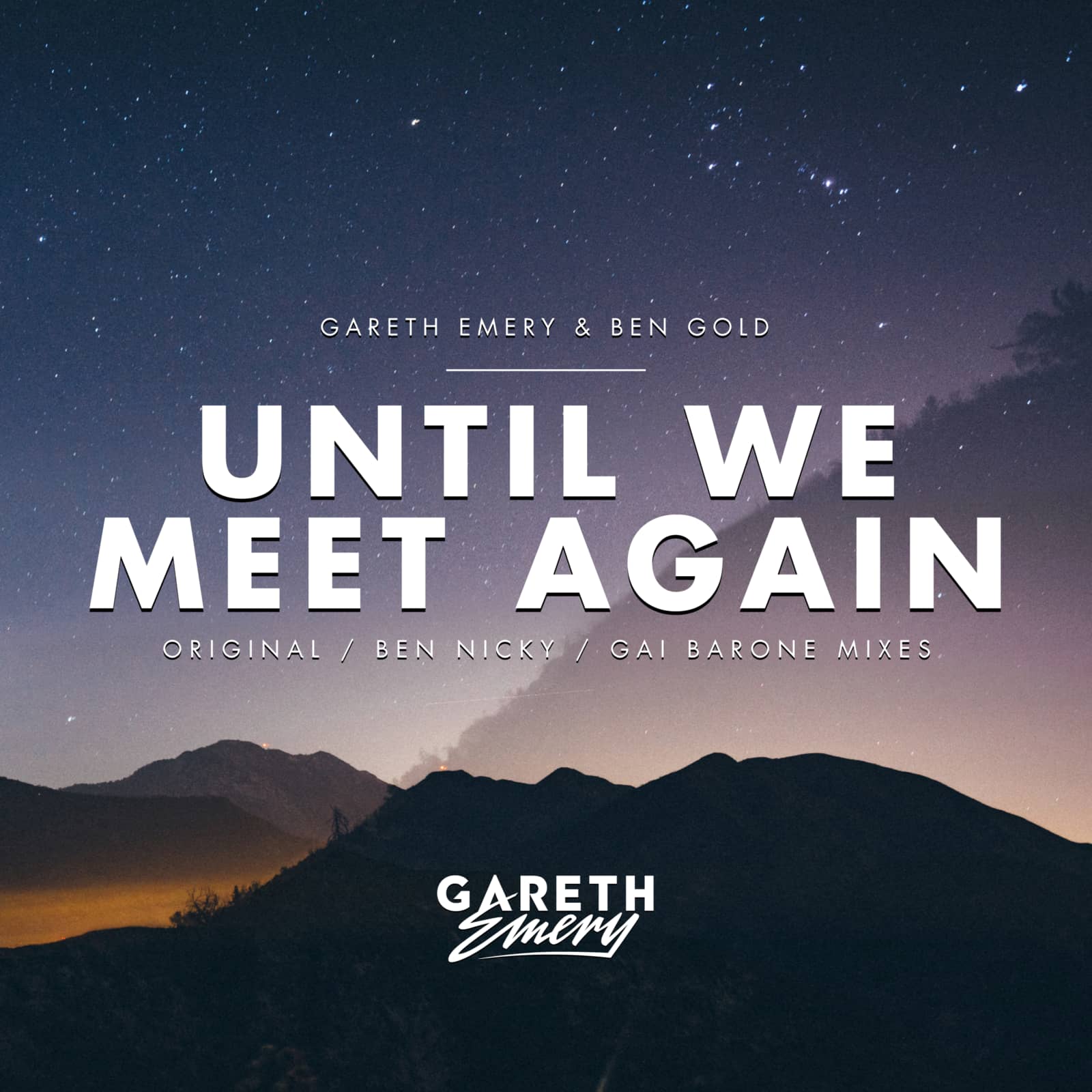 Gareth Emery & Ben Gold — Until We Meet Again (Ben Nicky Remix)