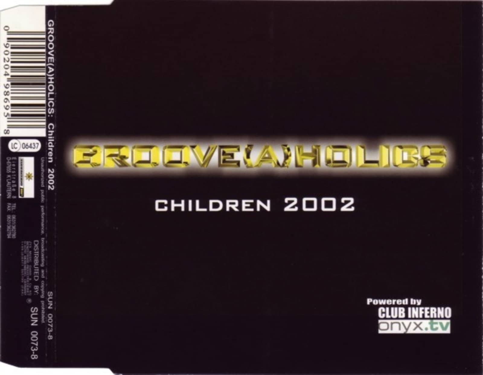 Groove(A)Holics — Children 2002 (Radio edit)