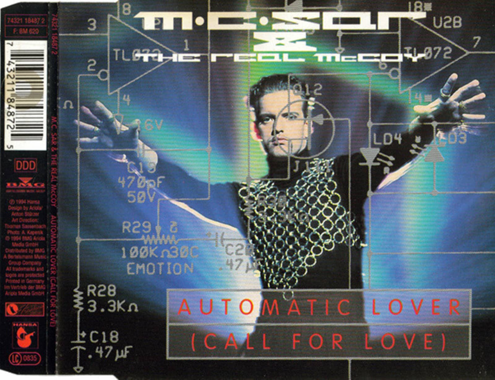 M.C. Sar & The Real McCoy — Automatic Lover (Call For Love) (Trans Euro Mix)