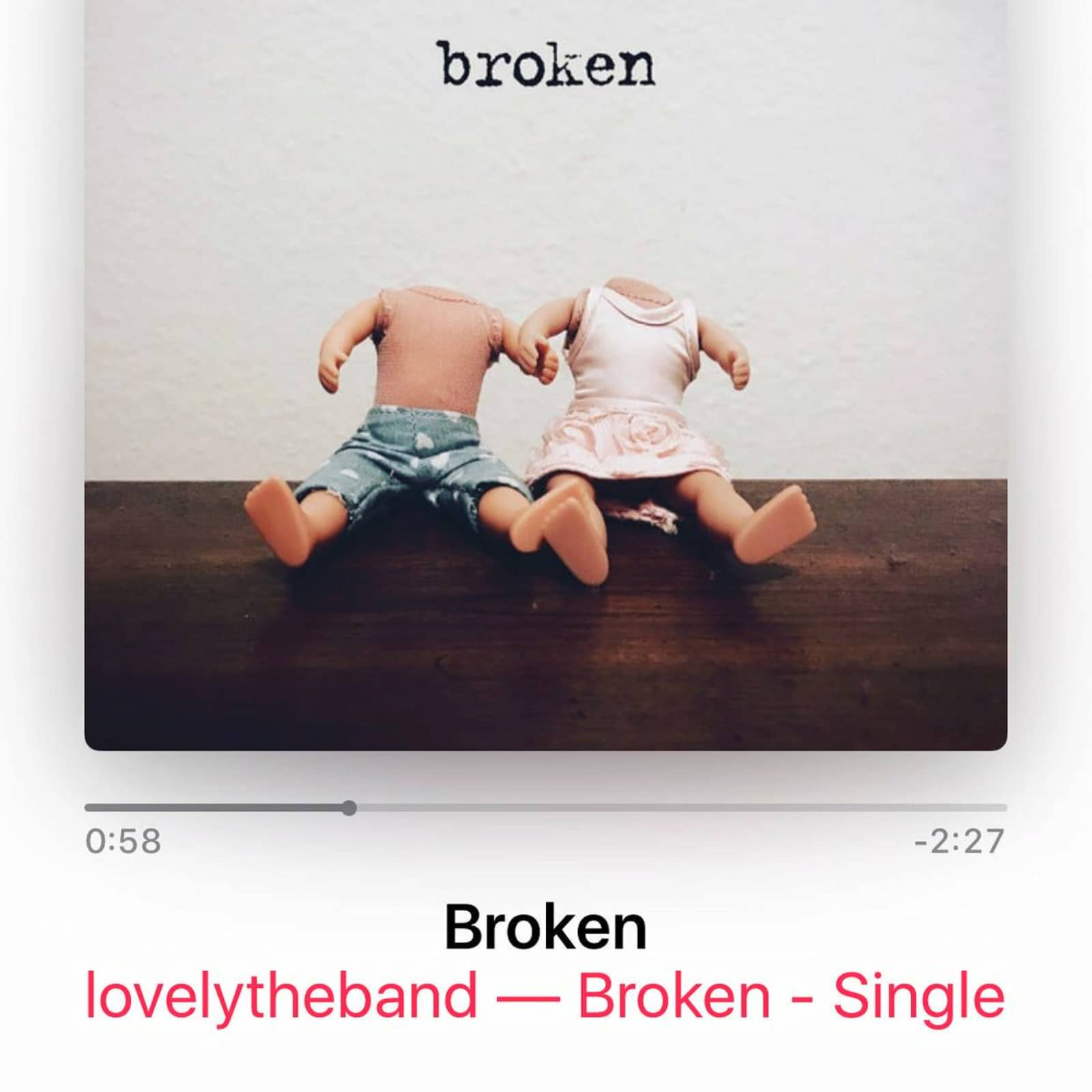 lovelytheband — Broken