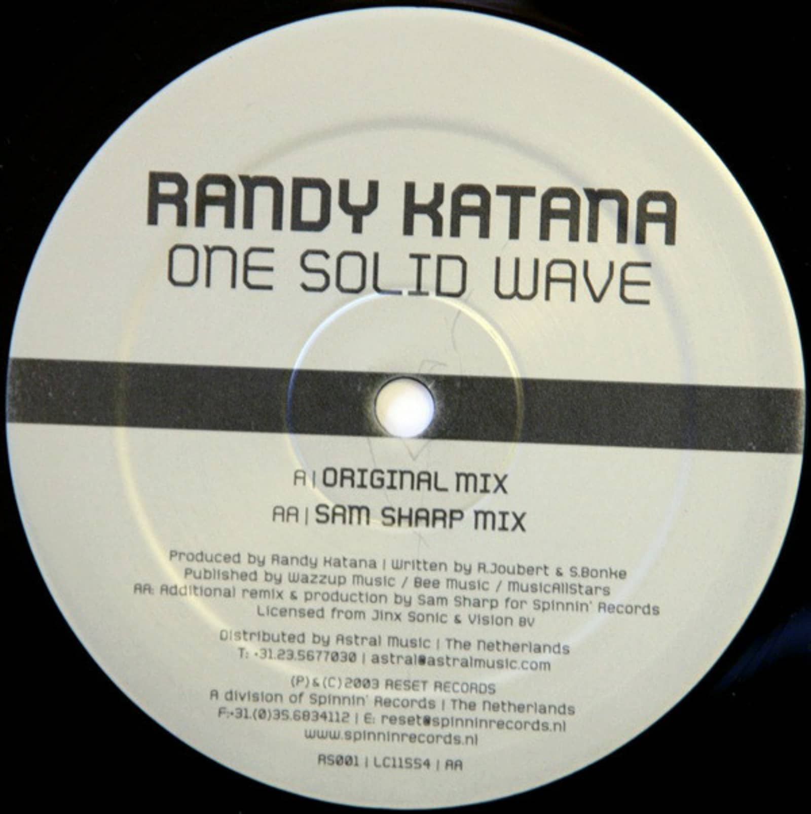 Randy Katana — One Solid Wave (Sam Sharp Mix)