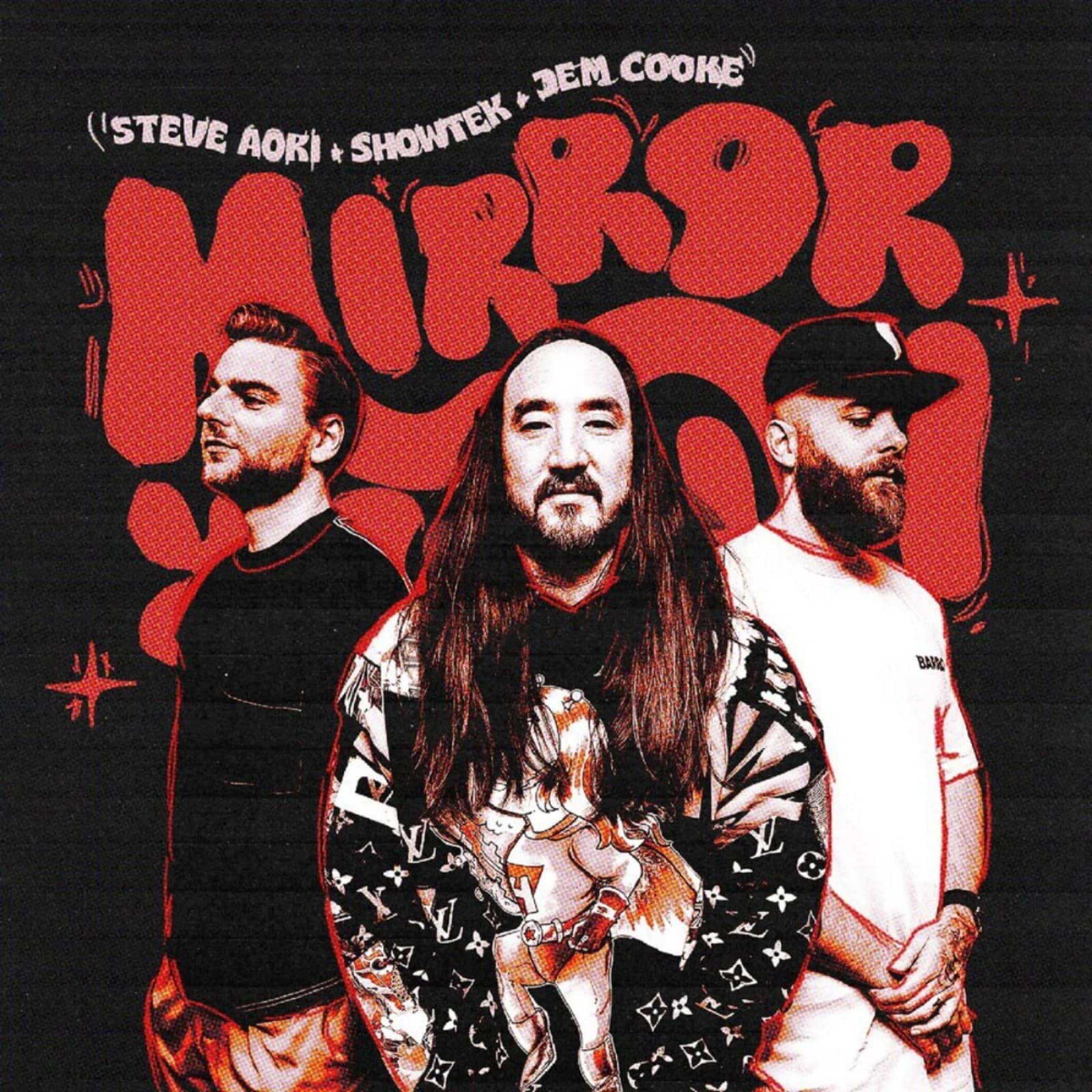 Steve Aoki, Showtek & Jem Cooke — Mirror Mirror
