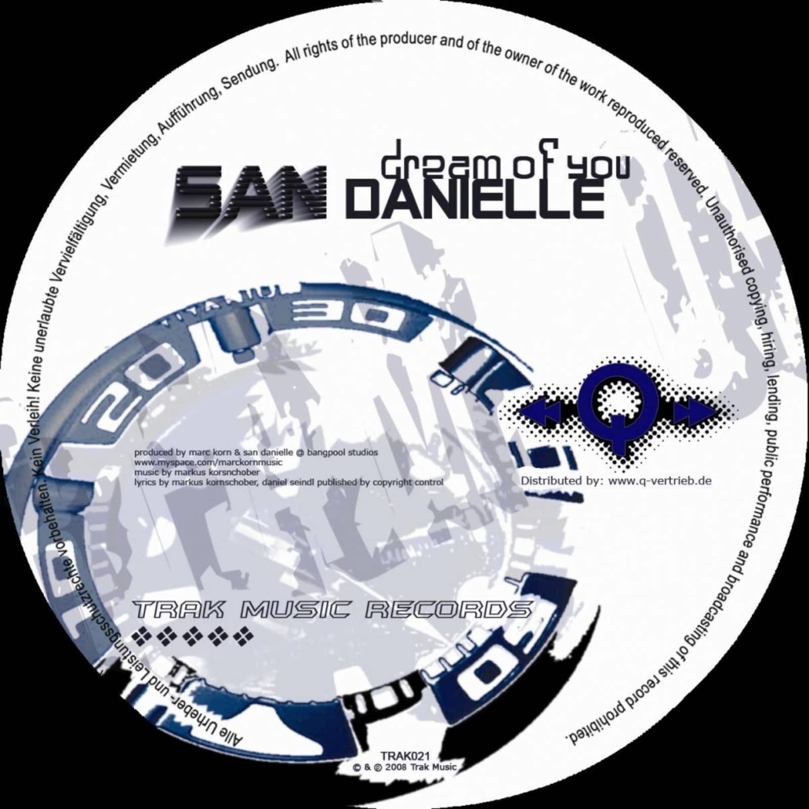 San Danielle — Dream Of You (Rocco & Bass-T Rmx Edit)