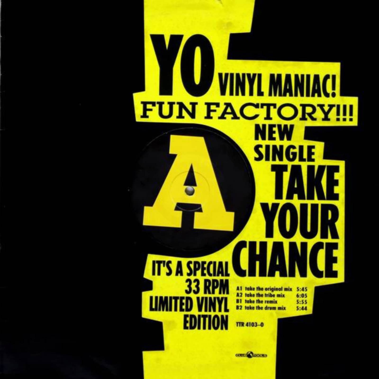 Fun Factory — Take Your Chance (Take The Drum Mix)