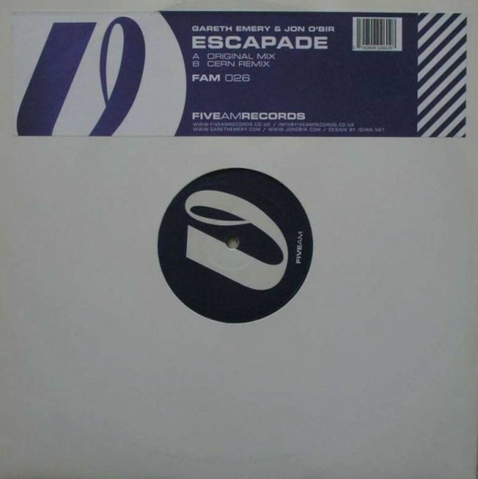 Gareth Emery & Jon O'Bir — Escapade (Cern Remix)