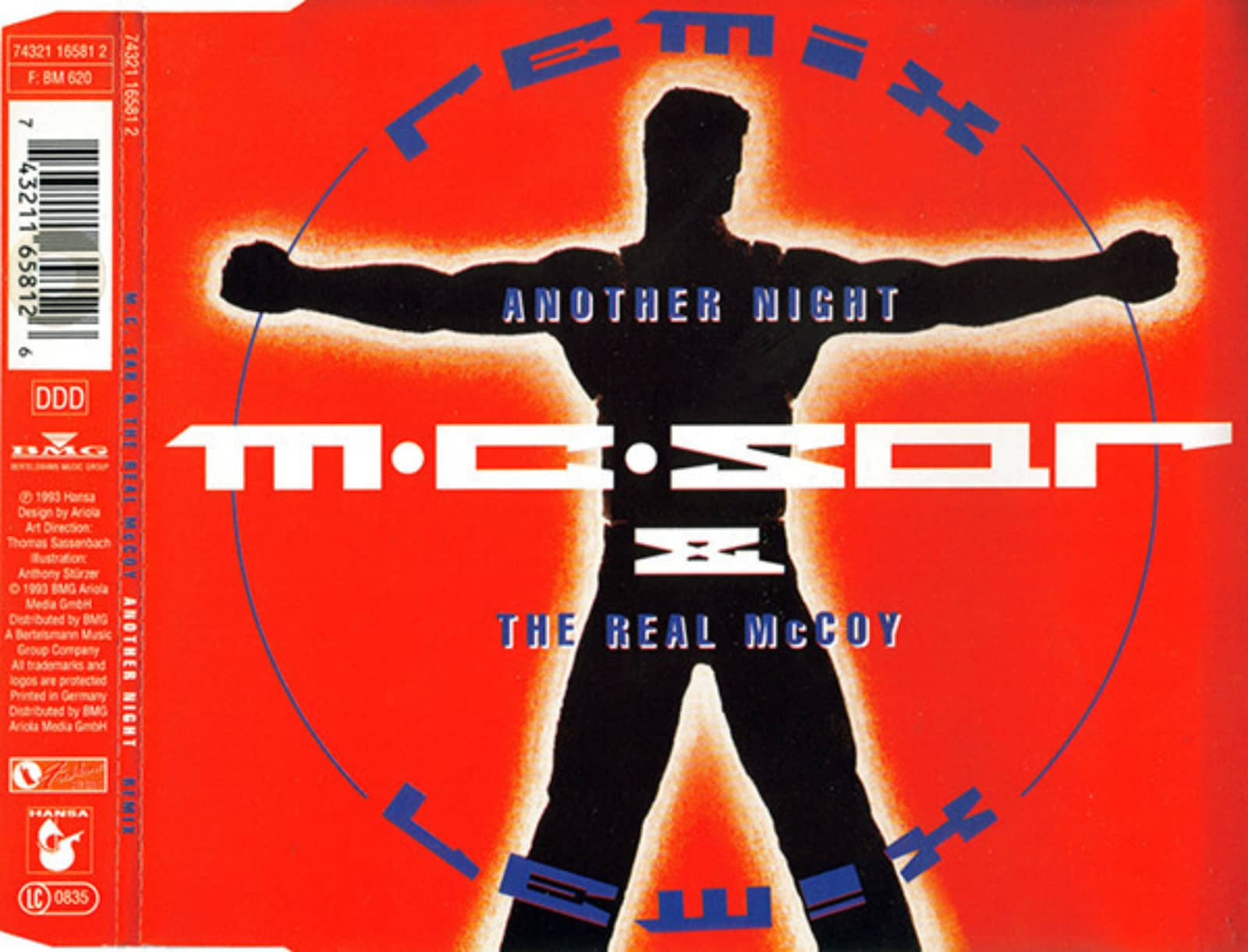 M.C. Sar & The Real McCoy — Another Night (Nightmare Mix)