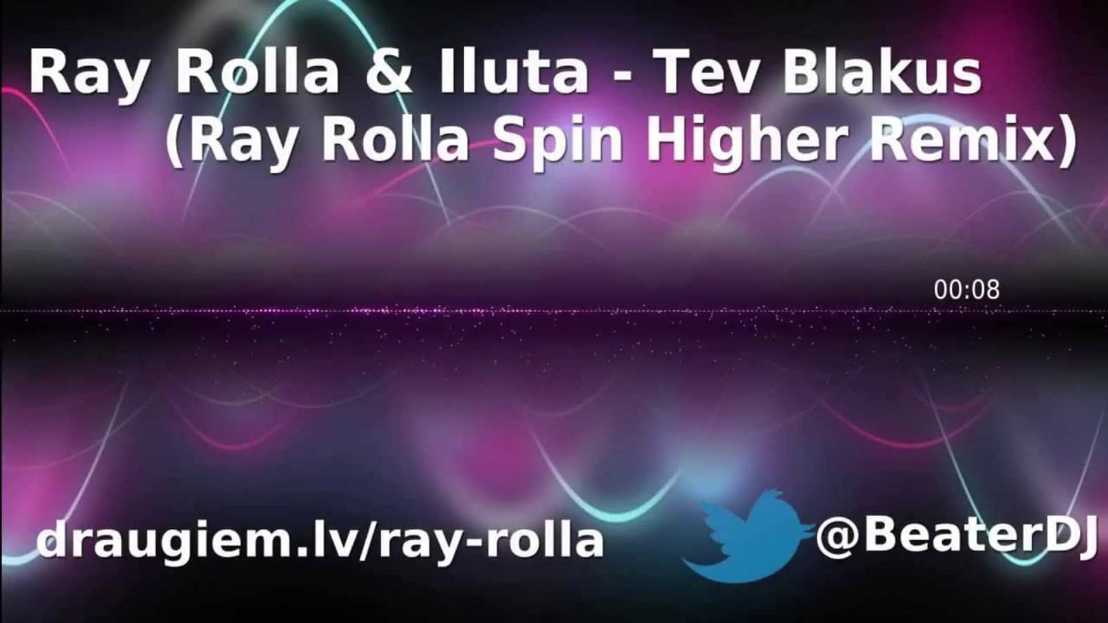 Ray Rolla & Iluta Čakova — Tev Blakus (Ray Rolla Spin Higher Instrumental Remix)