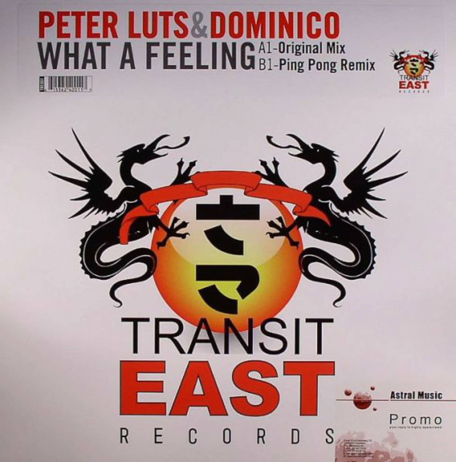 Peter Luts & Dominico — What A Feeling (The Hitmen Single Cut)
