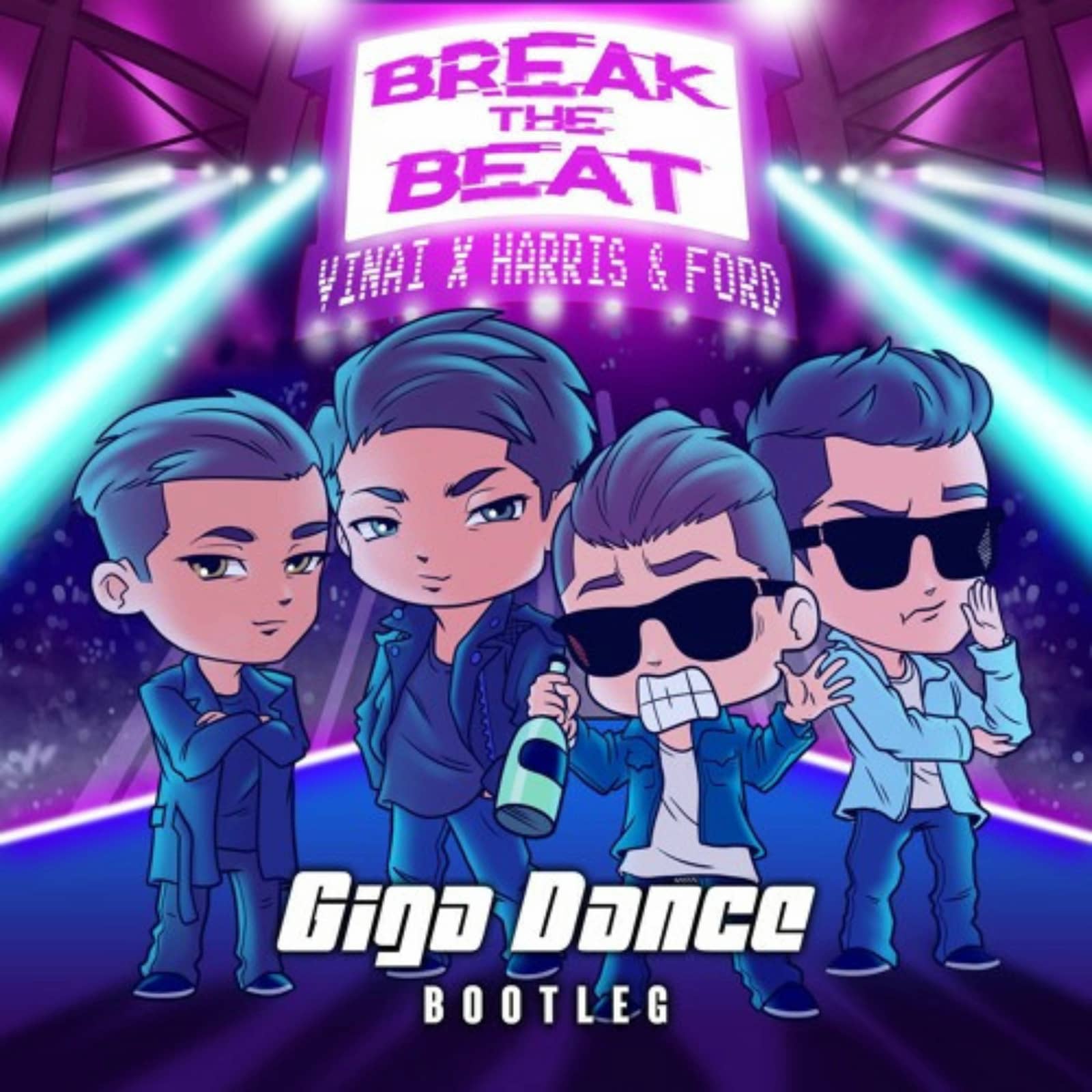 Vinai X Harris & Ford — Break the Beat (Giga Dance Bootleg Mix)