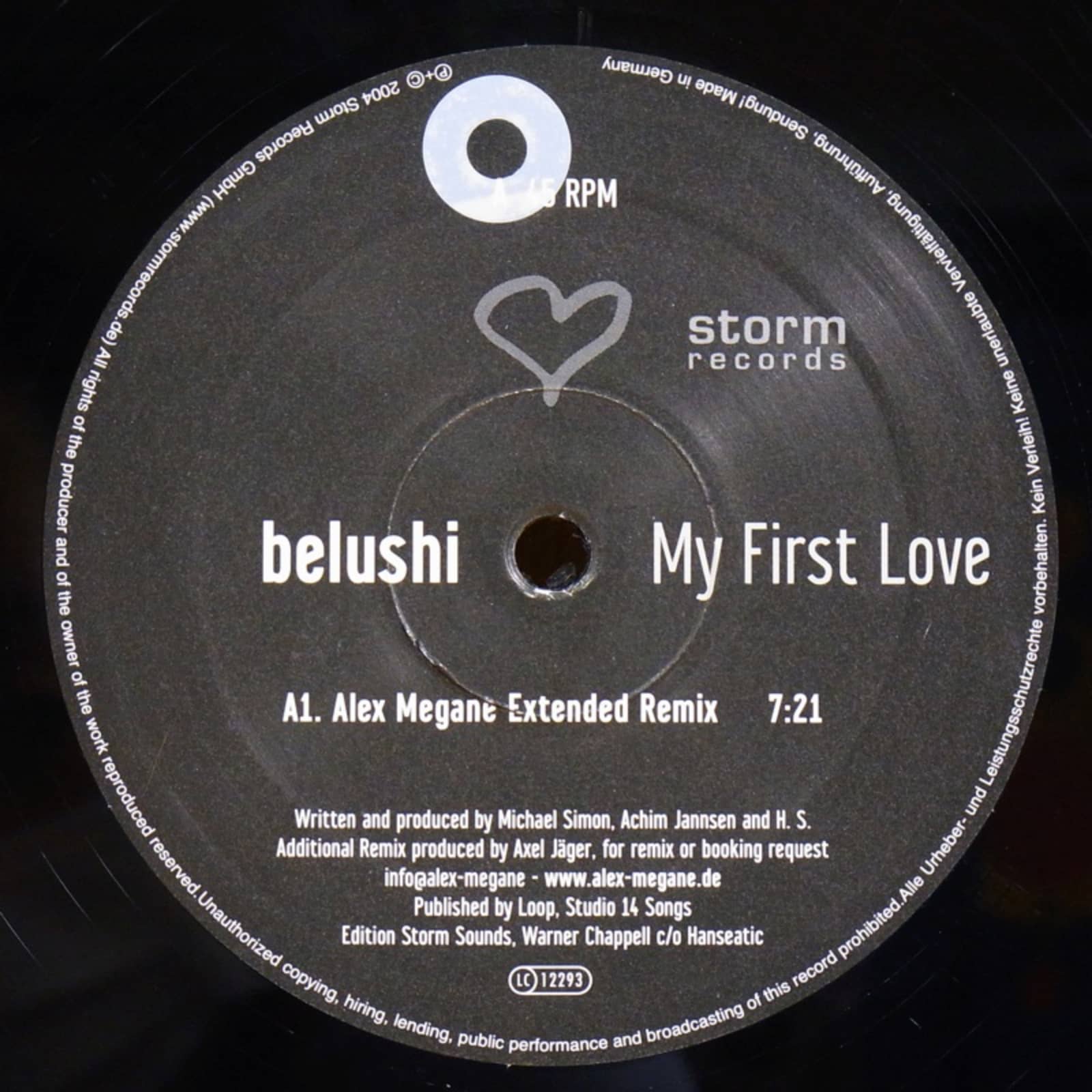 Belushi — My First Love (Alex Megane Remix)