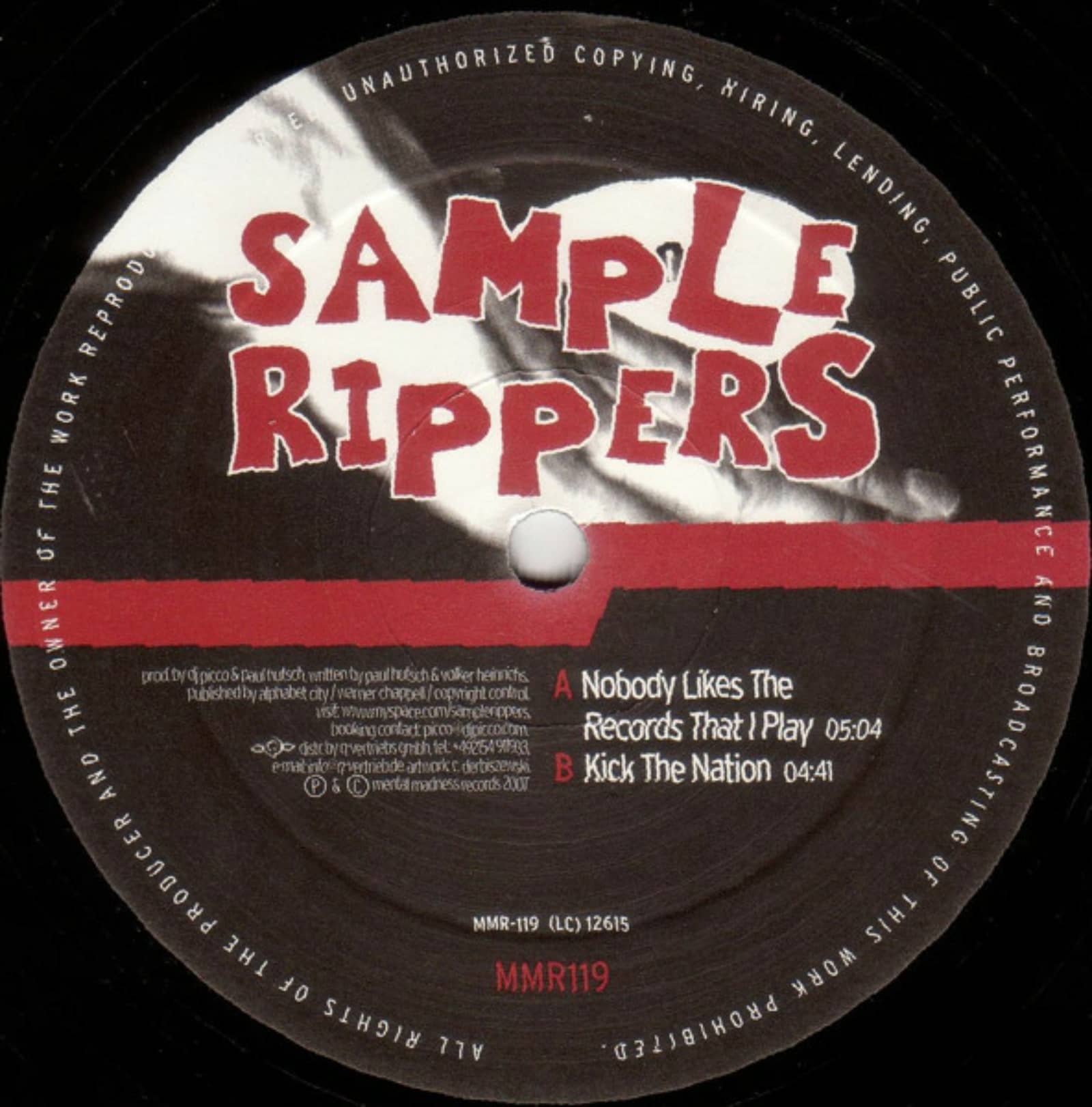 Sample Rippers — Nobody Likes The Records That I Play (Single Edit)