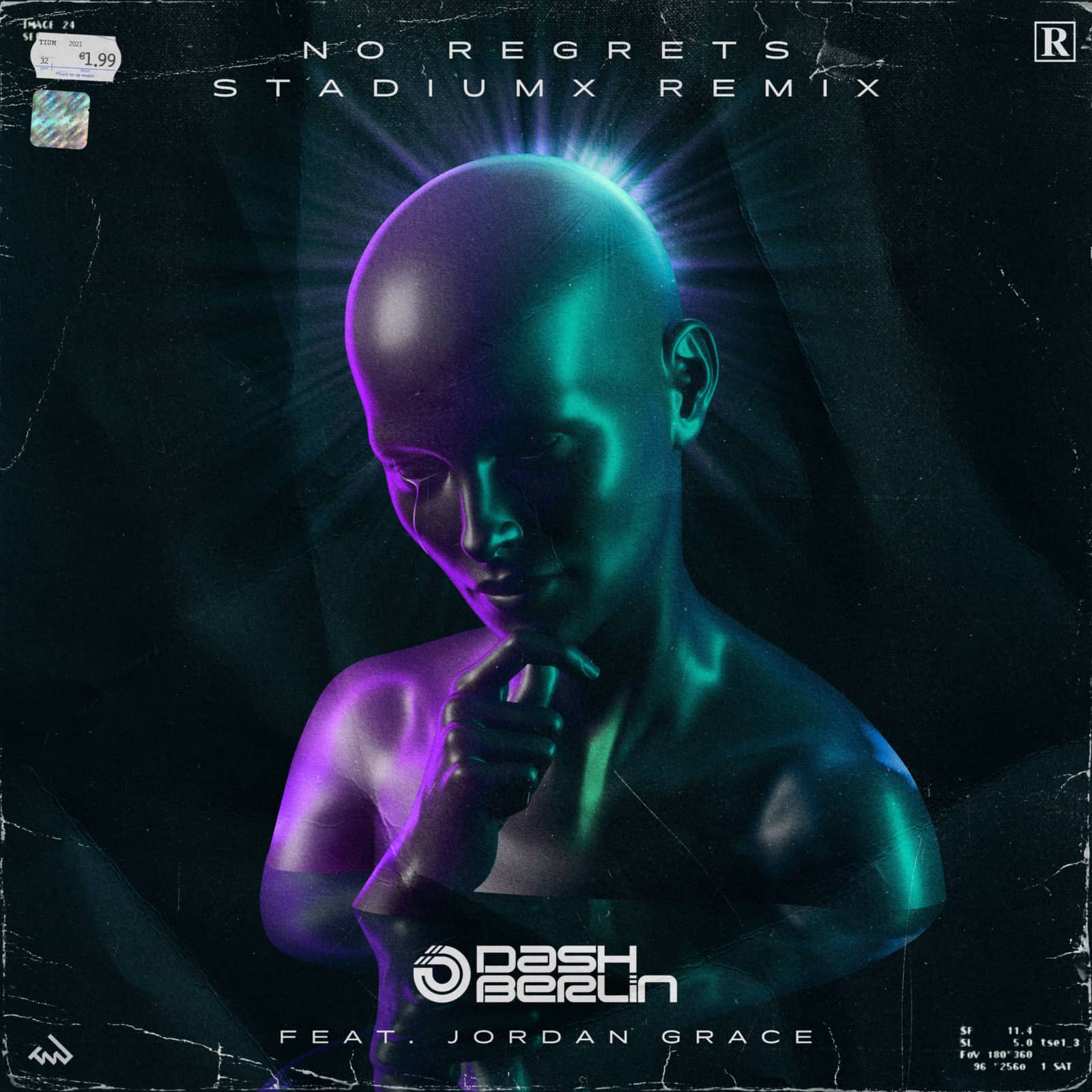 Dash Berlin, Jordan Grace — No Regrets (Stadiumx Club Remix)