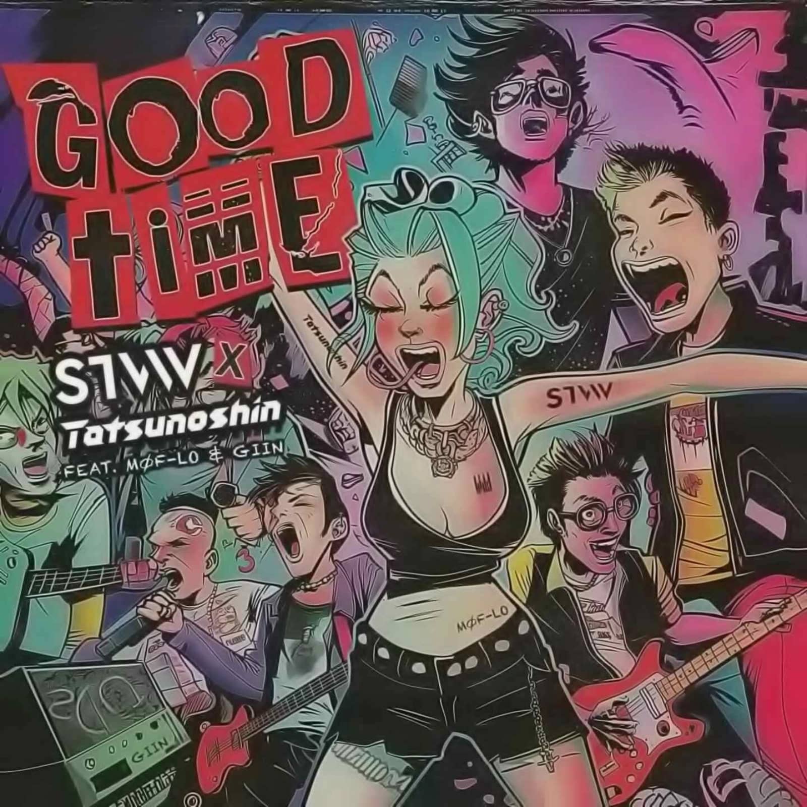STVW & Tatsunoshin Feat. Mof-Lo & Giin — Good Time (Extended Mix)