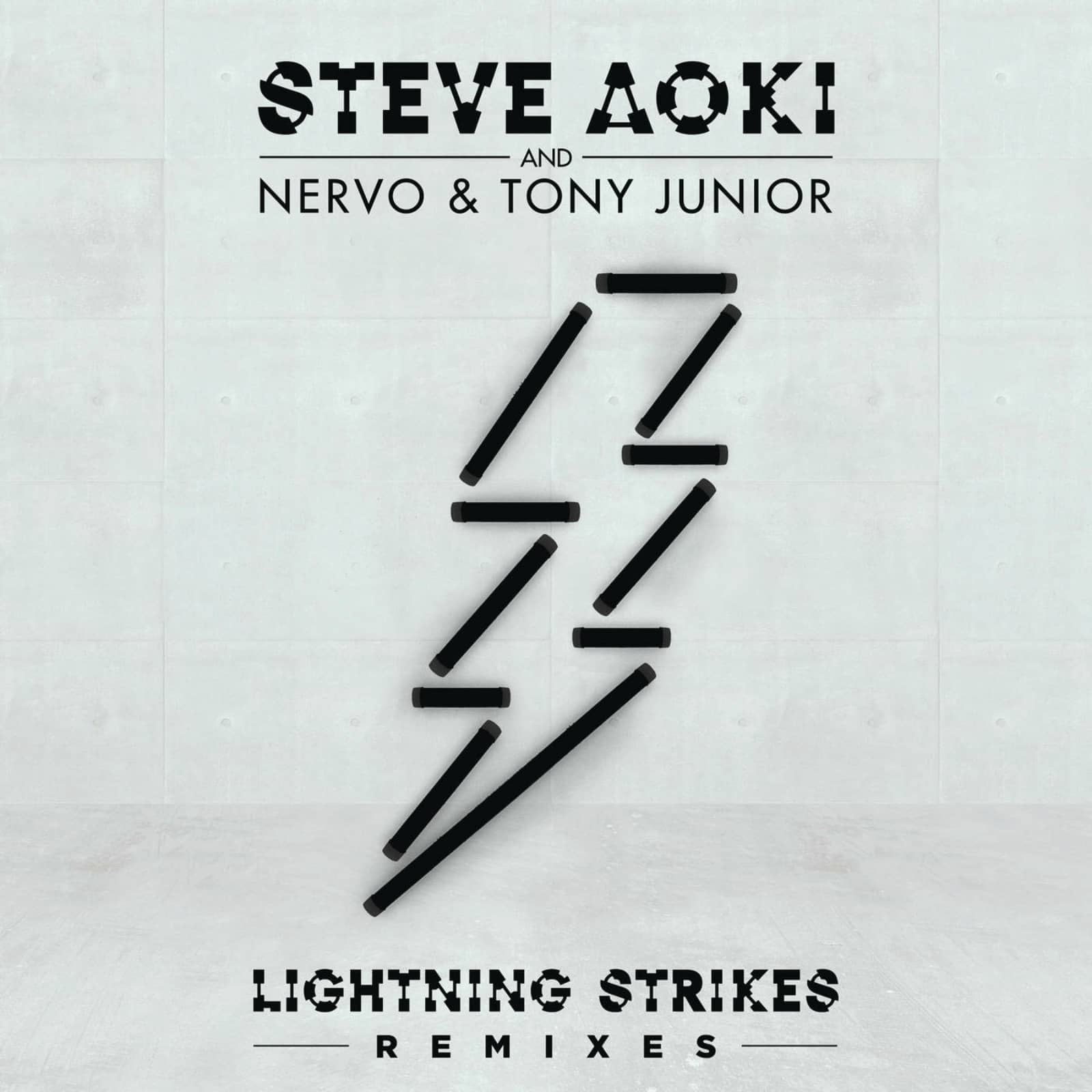 Steve Aoki, NERVO & Tony Junior — Lightning Strikes (Bad Royale Remix)