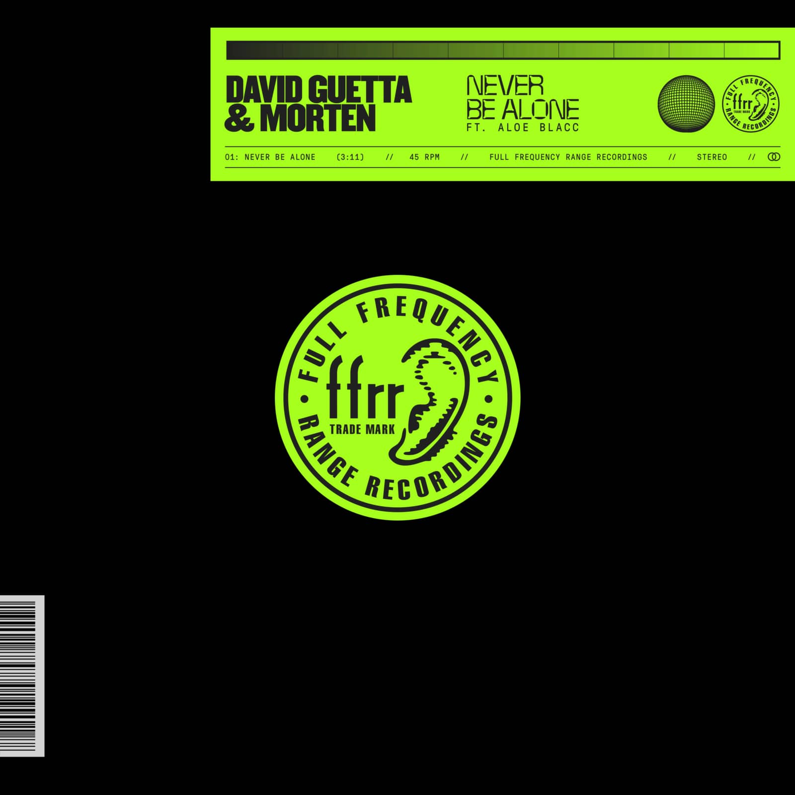 David Guetta & MORTEN feat. Aloe Blacc — Never Be Alone
