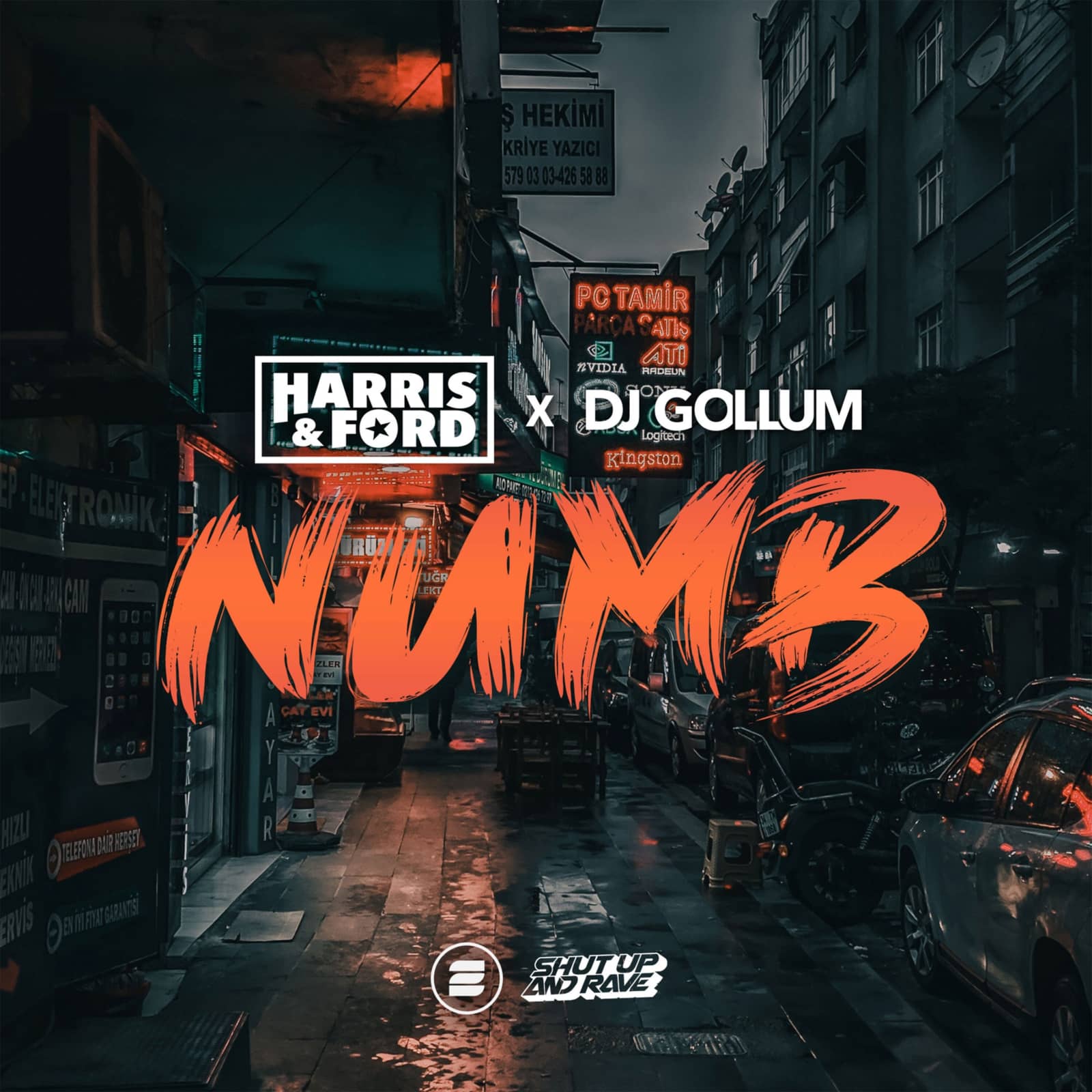 Harris & Ford & DJ Gollum — Numb (Extended Mix)