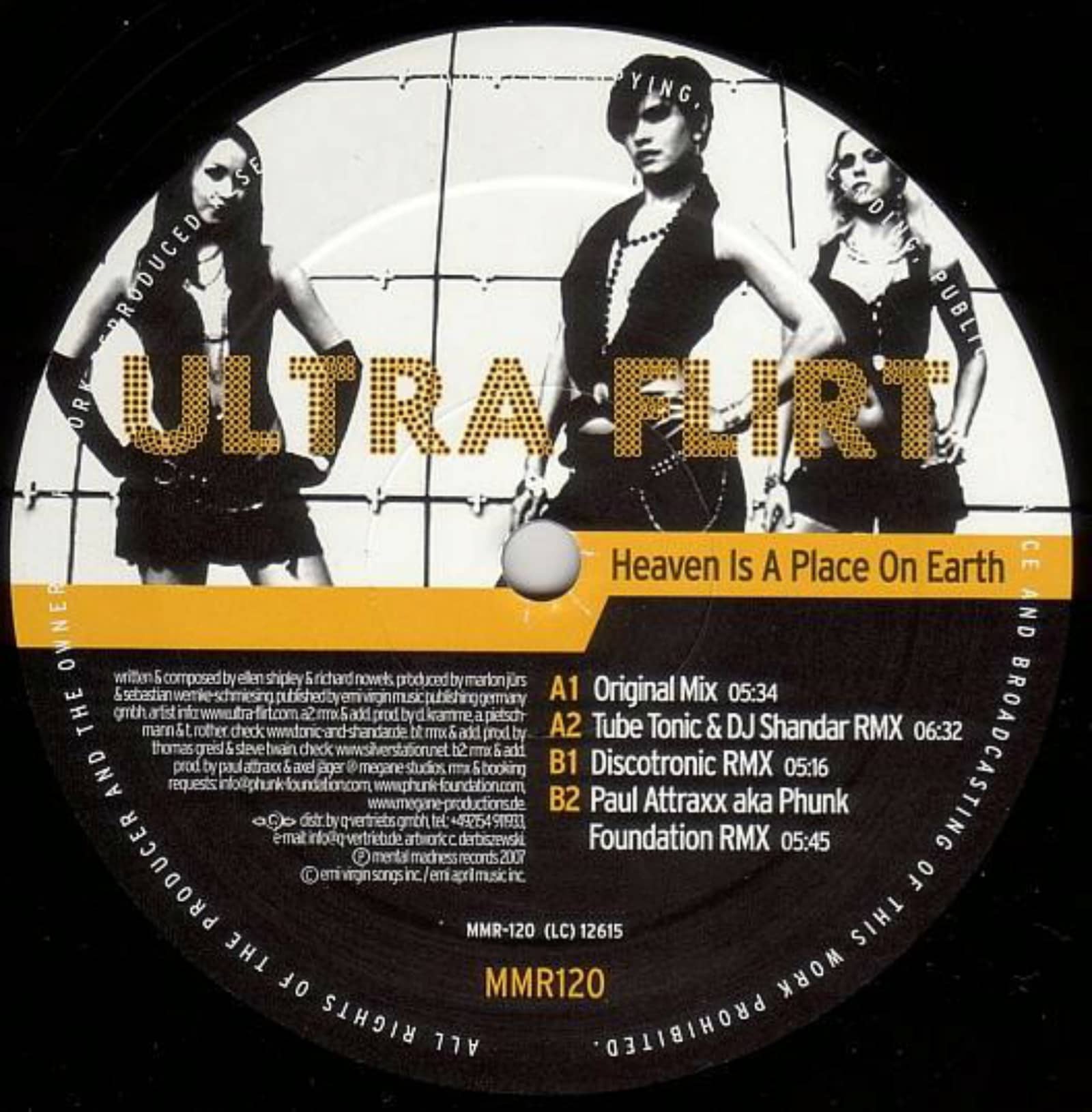 Ultra Flirt — Heaven Is A Place On Earth