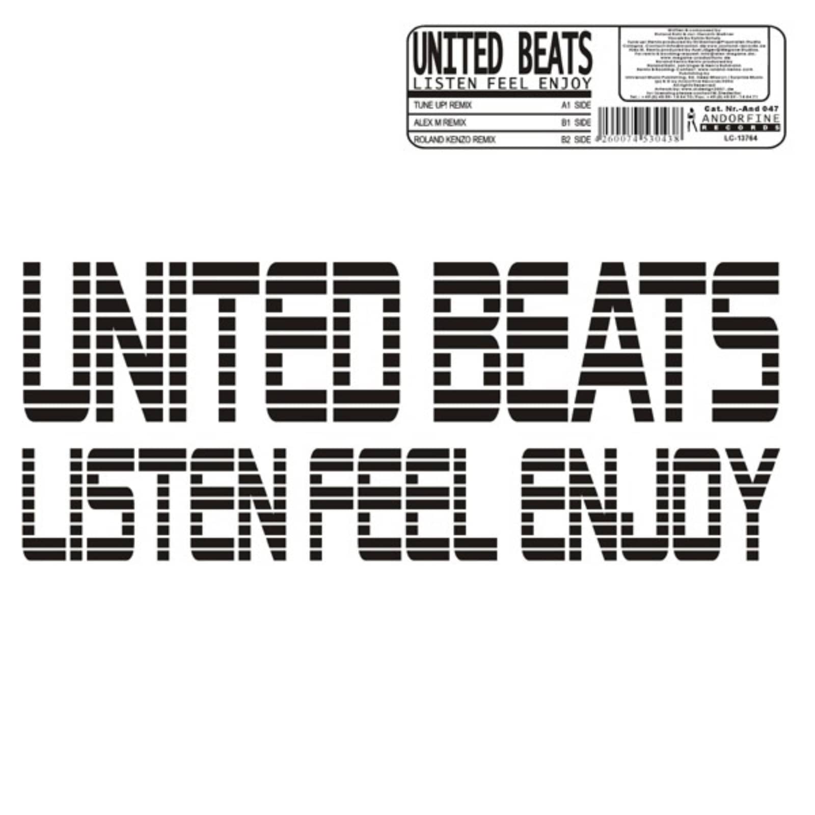 United Beats — Listen Feel Enjoy (Tune Up! remix edit)