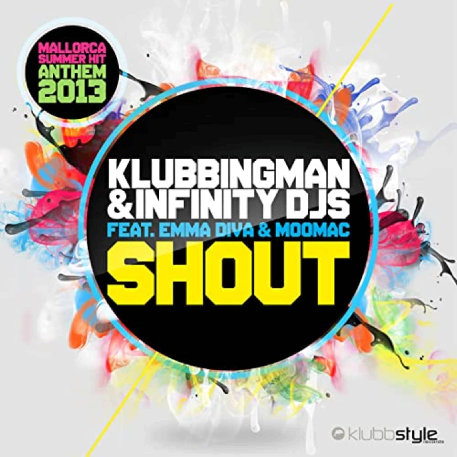 Klubbingman And Infinity Djs Feat Emma Diva And Moomac — shout (klubbdropz rapless remix)