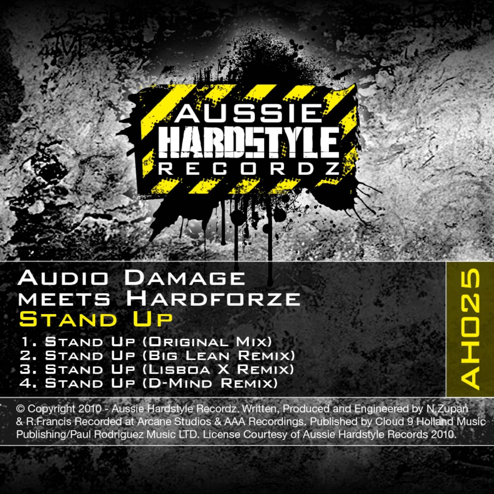 Audio Damage Meets Hardforze — Stand Up (Original Mix)