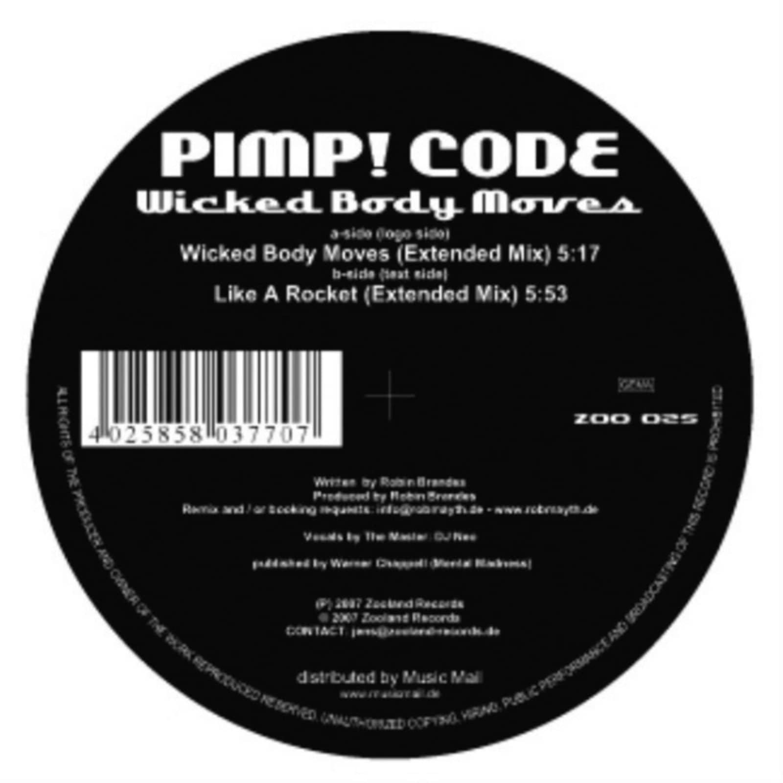 Pimp Code — Wicked Body Moves