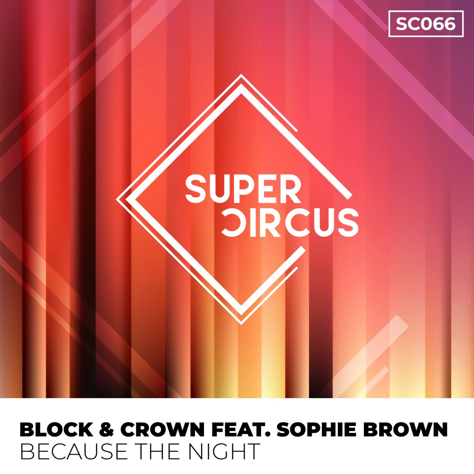 Block & Crown, Sophie Brown — Because the Night (Original Mix)