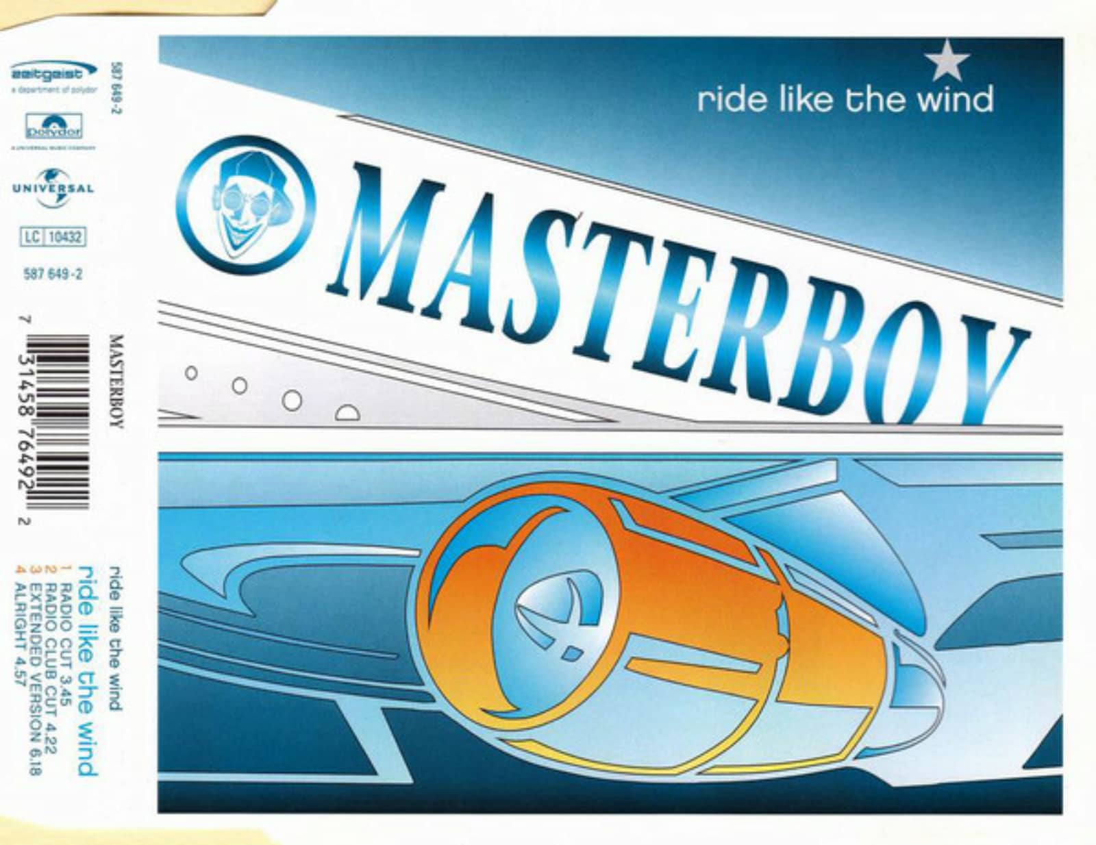 Masterboy — Ride Like The Wind (Radio Club Cut)