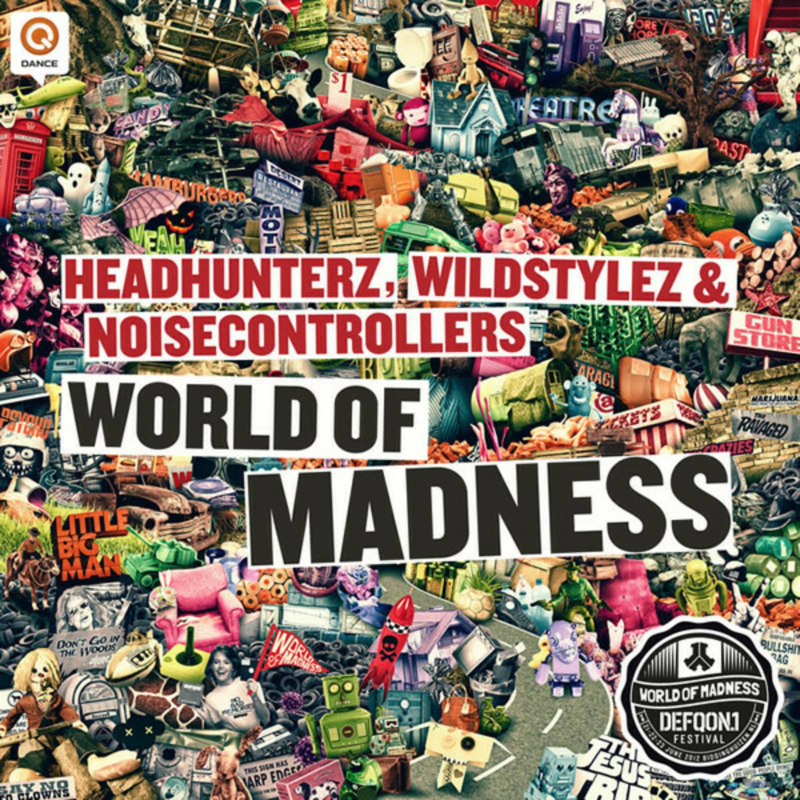 Headhunterz, Wildstylez & Noisecontrollers — World of Madness
