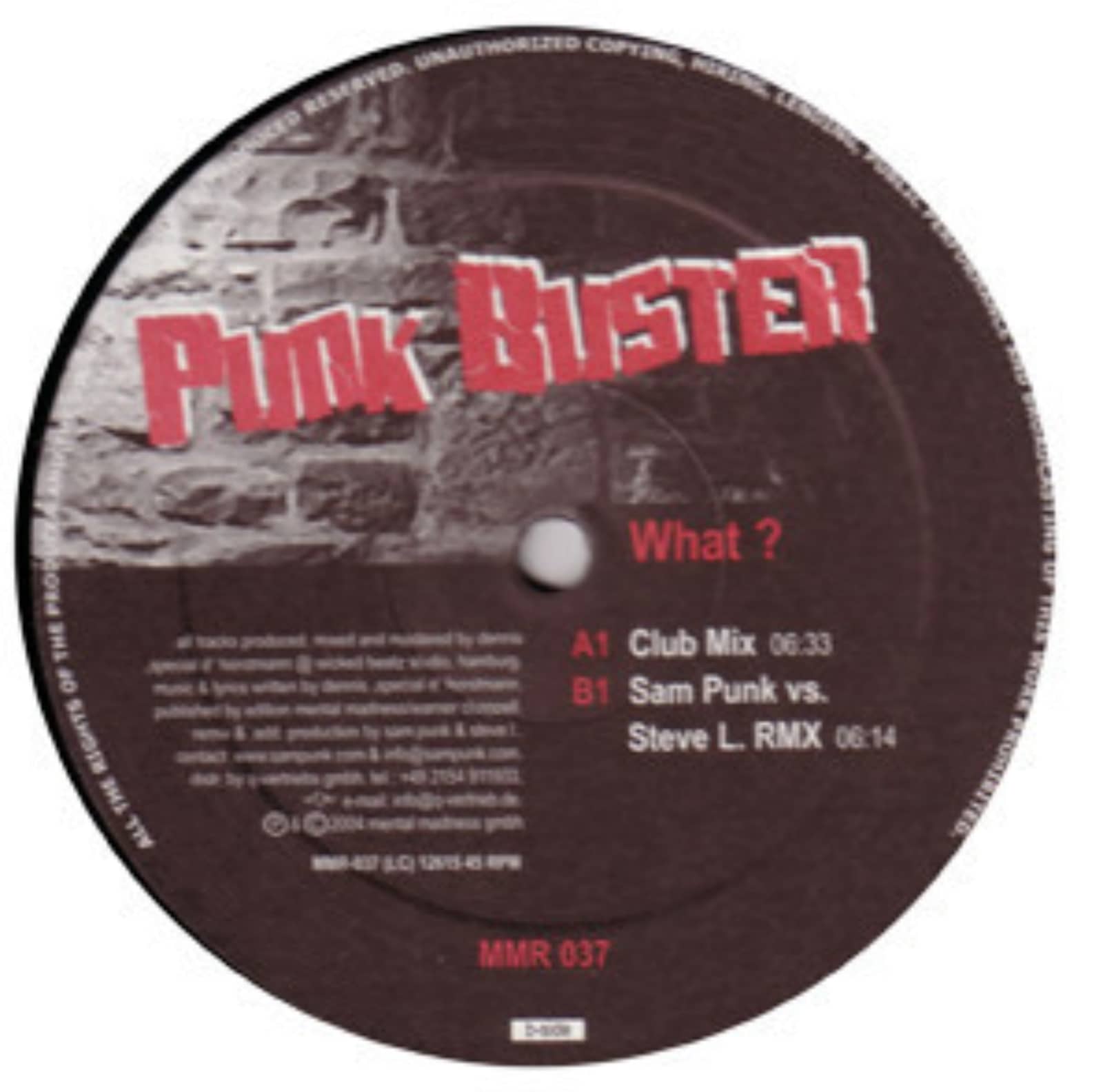 Punk Buster — What? (Club Mix)