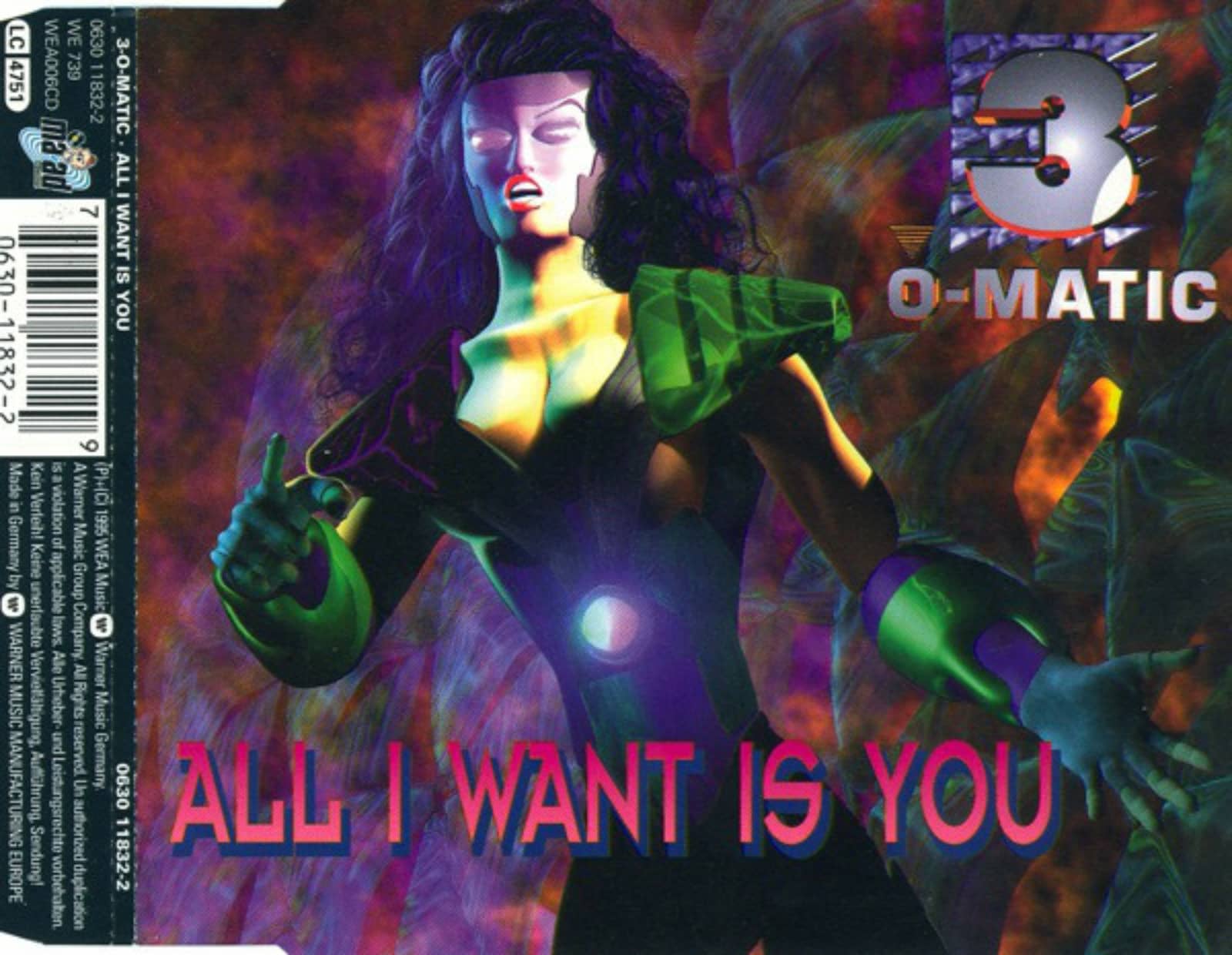 3-O-Matic — All I Want Is You (extended Hit mix)
