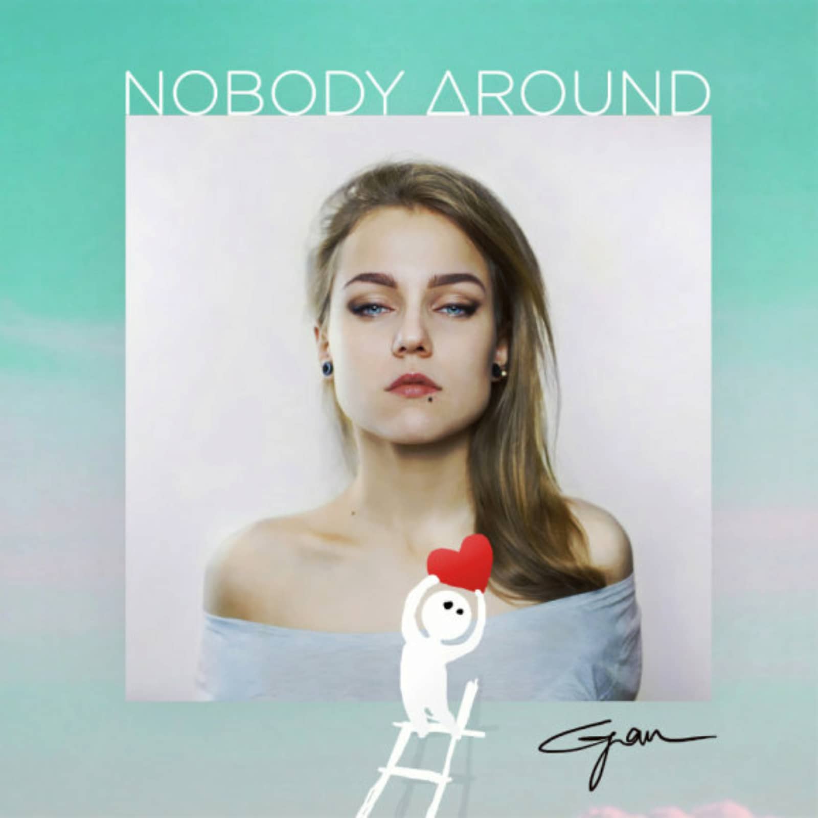 GJan — Nobody Around (Lyric Video)