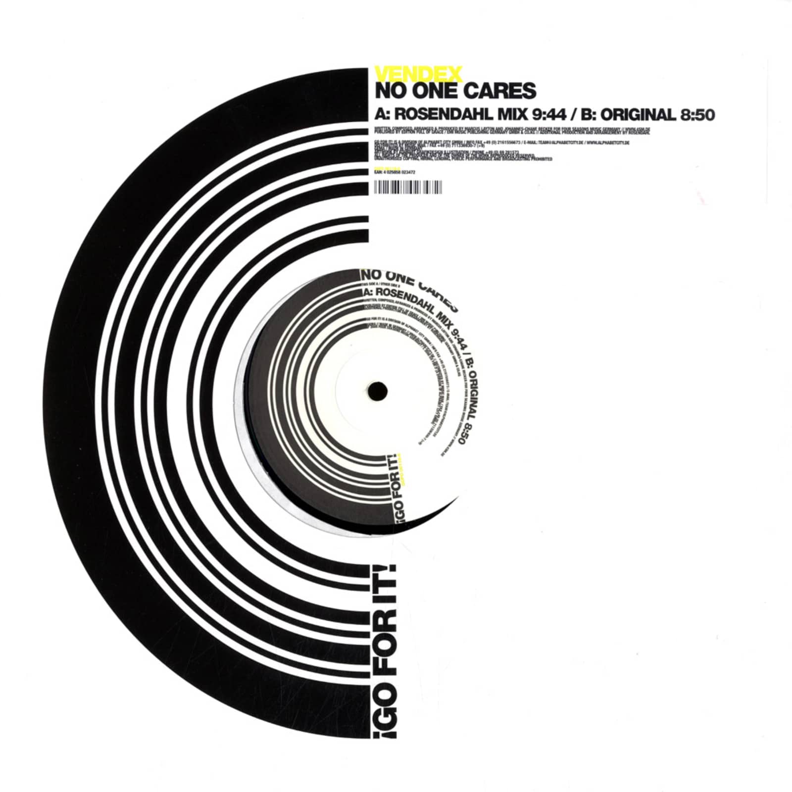 Vendex — No One Cares